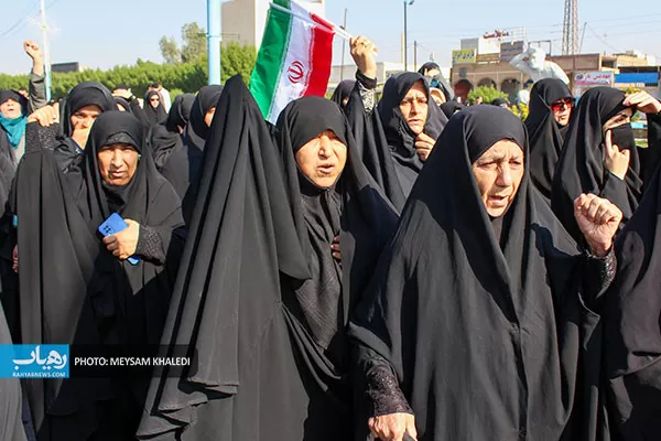 راهپیمایی خوزستانی‌ها درحمایت از مردم مظلوم غزه