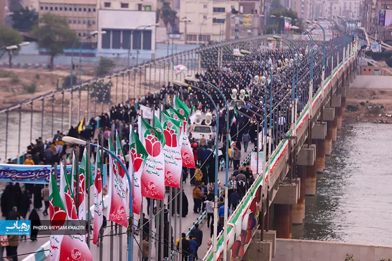 یک‌دلی‌ نسل‌اول تا چهارم انقلاب‌اسلامی در راهپیمایی ۲۲بهمن