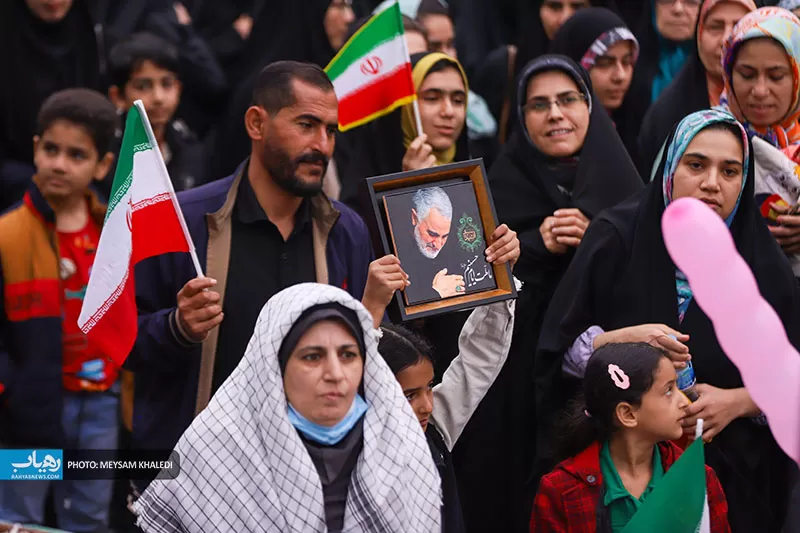 یک‌دلی‌ نسل‌اول تا چهارم انقلاب‌اسلامی در راهپیمایی ۲۲بهمن