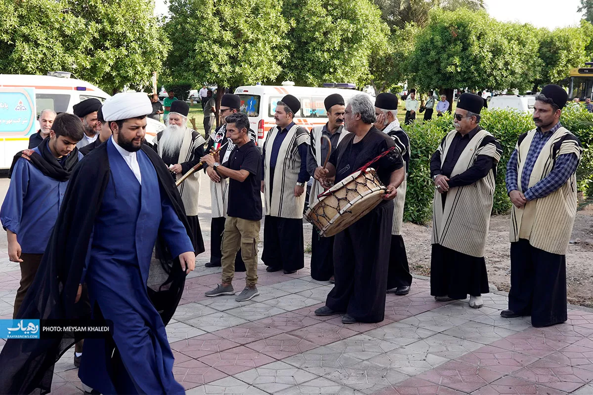 اندوه خوزستان درماتم شهادت سید ابراهیم رئیسی