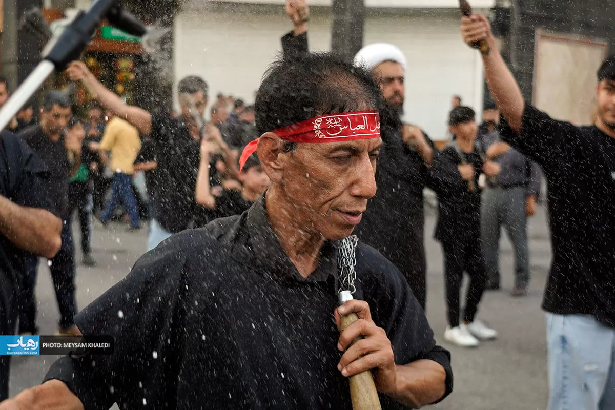 اهواز در تاسوعای حسینی غرق در عزا شد