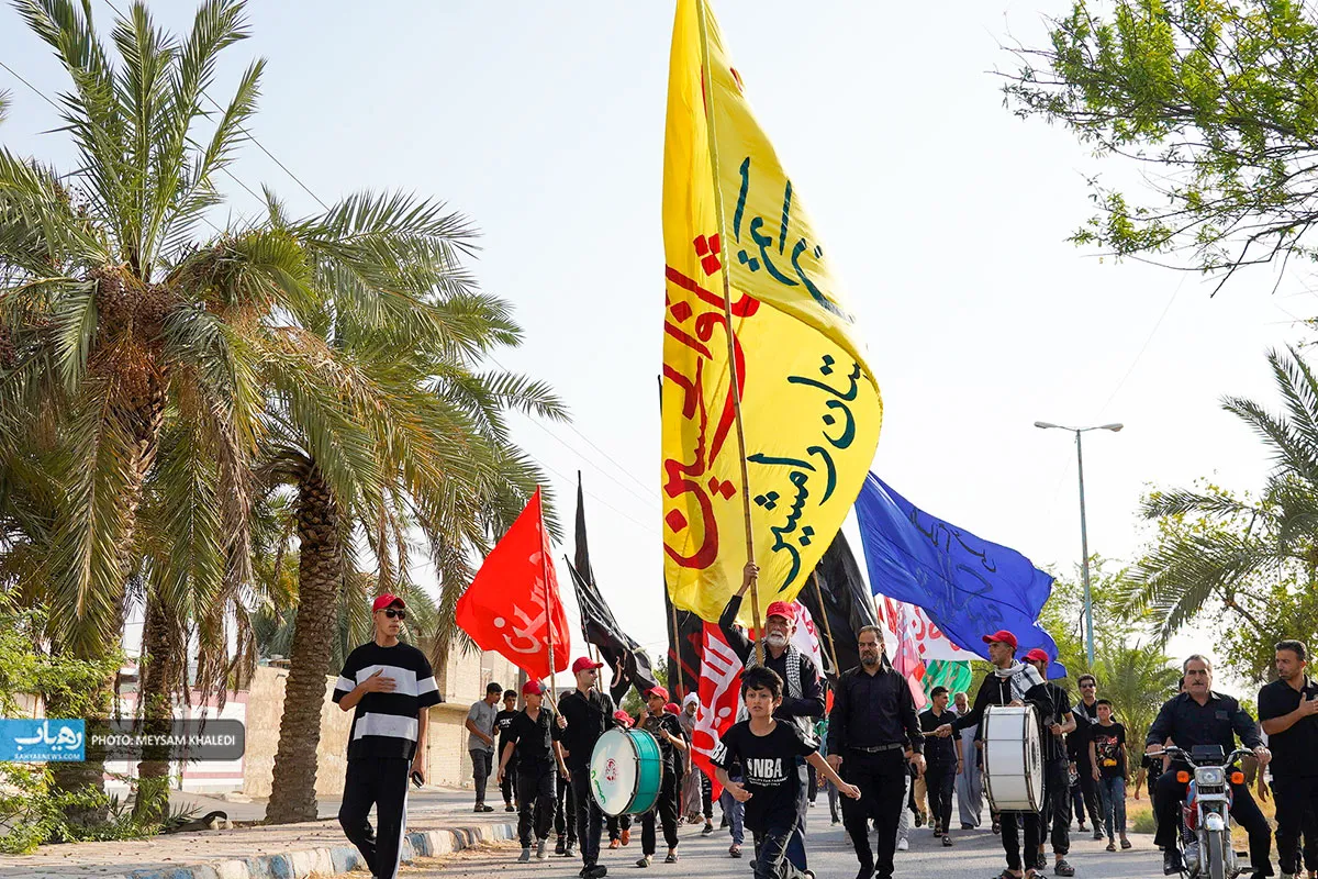 موج عشاق الحسین رامشیر به‌سوی کربلا