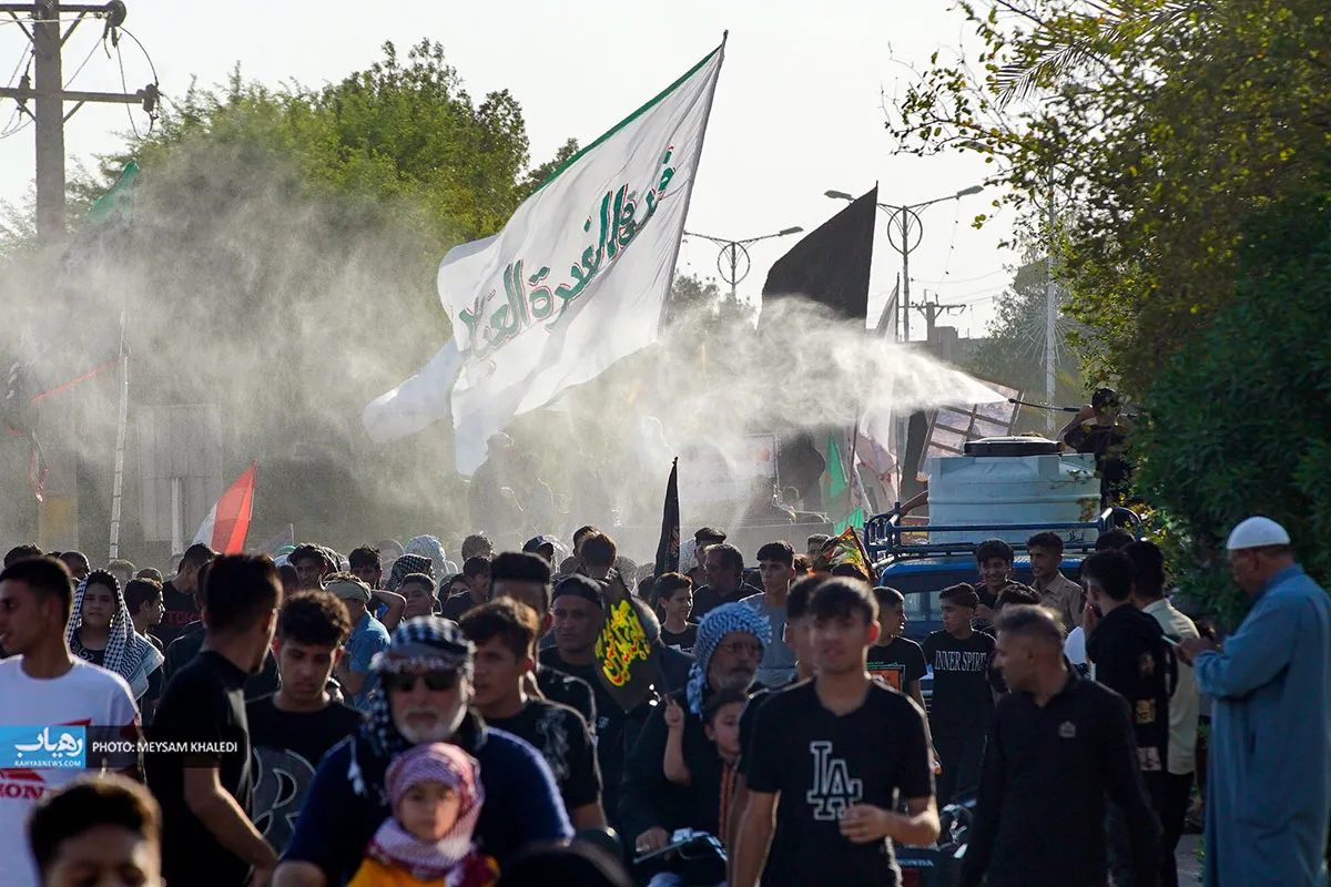 مشایه اهالی ملاشیه رهسپار کربلا شد