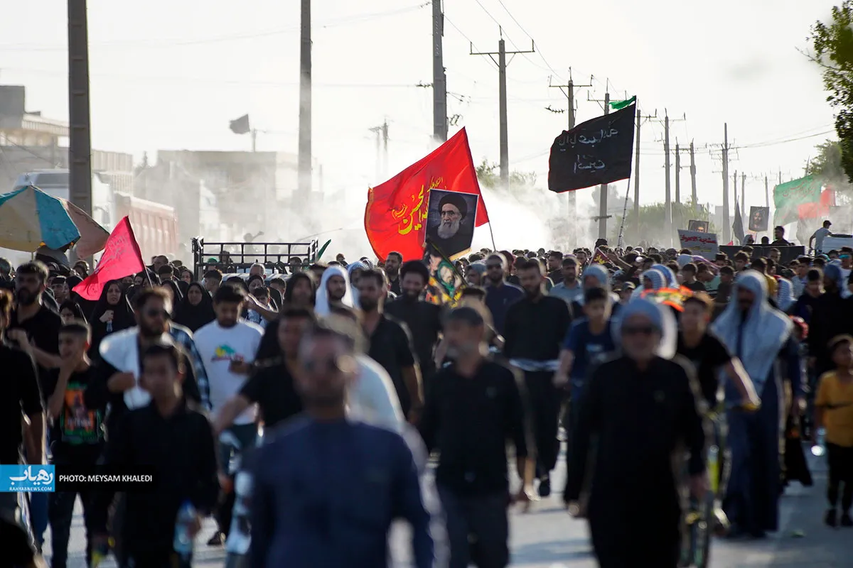 مشایه اهالی ملاشیه رهسپار کربلا شد