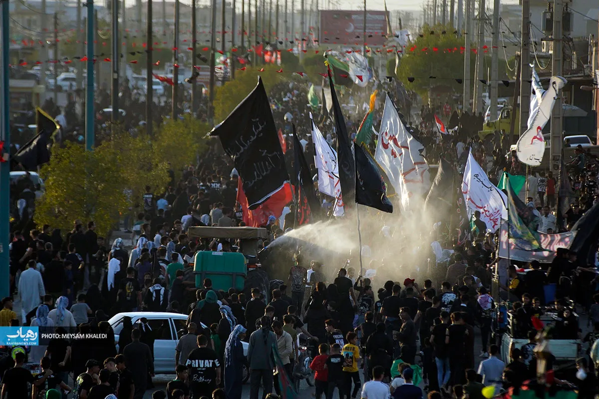 مشایه اهالی ملاشیه رهسپار کربلا شد