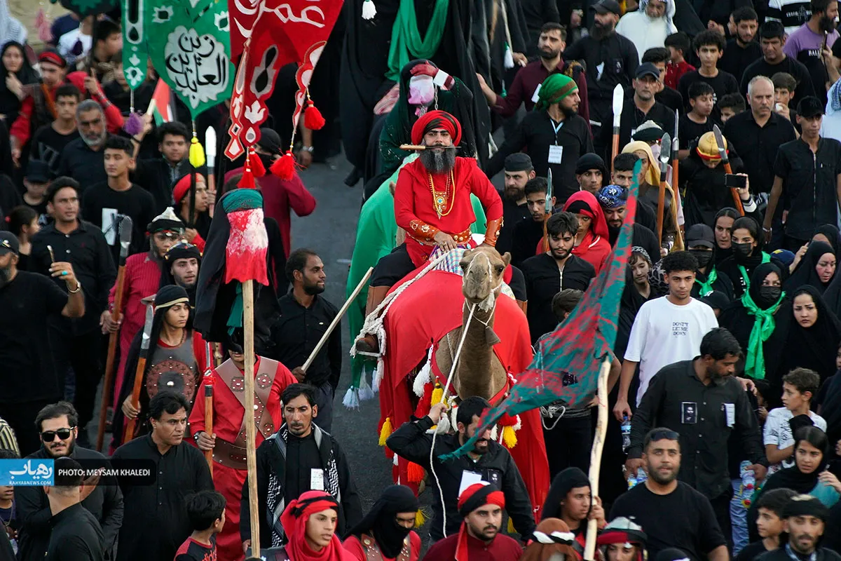 مشایه اهالی ملاشیه رهسپار کربلا شد