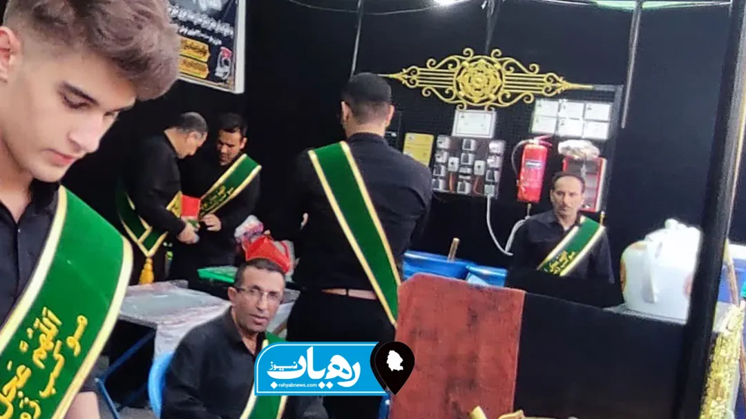 پذیرایی مواکب شوش در روز شهادت امام رضا